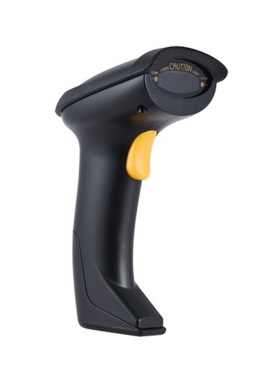 Buy Wireless 1D Barcode Scanner Black/Yellow in Saudi Arabia