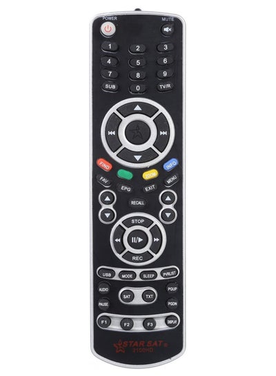 Buy TV Receiver Remote Control Black in UAE
