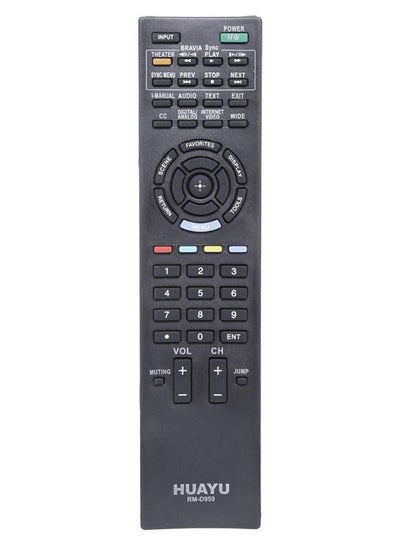 Buy Sony TV Remote Control Black in Saudi Arabia