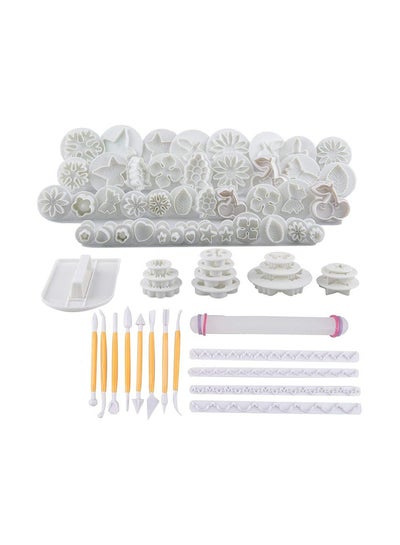 Buy Cake Decoration Tool Kithomemade Modeling Tools For Fondant Cake And Cookie Cuttermold Sugarcraft And Icing Decorating 21 Sets 68Pcs in Saudi Arabia