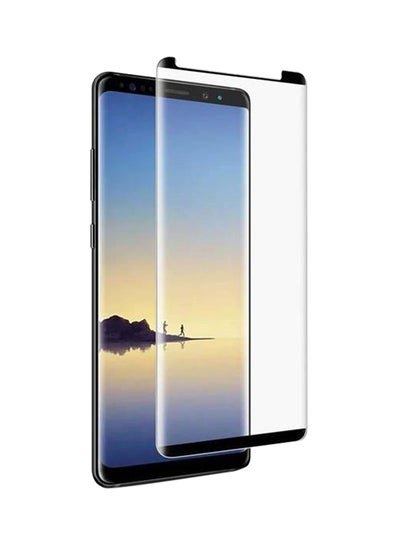 Buy 3D Screen Protector  For Samsung Galaxy Note 8 Black/Clear in Saudi Arabia