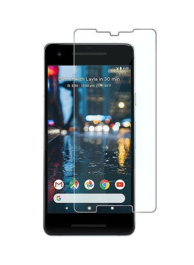 Buy Tempered Glass Screen Protector  For Google Pixel 2 XL Clear in UAE