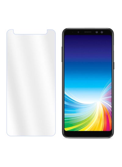 اشتري Galaxy A8 2018 Screen Protector Glass شفاف في الامارات