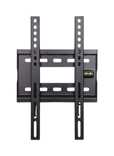 اشتري Fixed TV Wall Mount Bracket for Suitable for most 22- 43 Screen, Weight Capacity 45 kg Black في السعودية