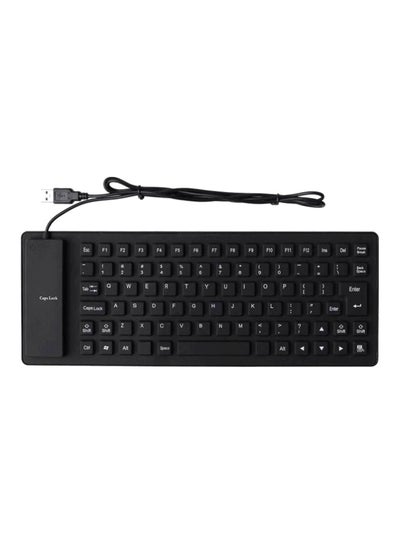 Buy Flexible USB Keyboard Black in Saudi Arabia