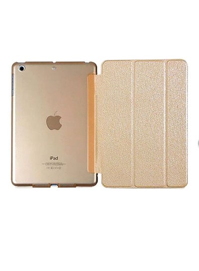 Buy Flip Cover For Apple iPad Mini Gold in UAE