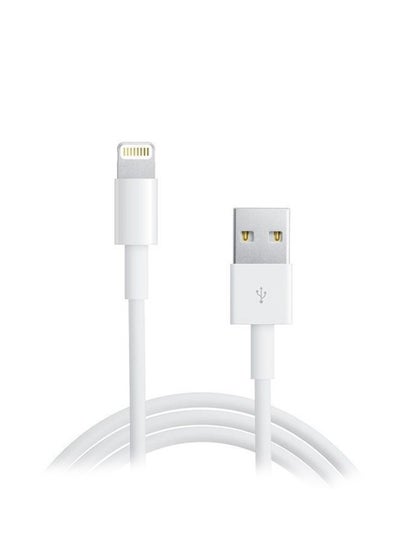 Buy USB Data Sync Charging Cable For Apple iPhone 5/5S/5C/iPad 4/iPad Mini Air Retina Display/iPod/5/7 Generation White in Egypt
