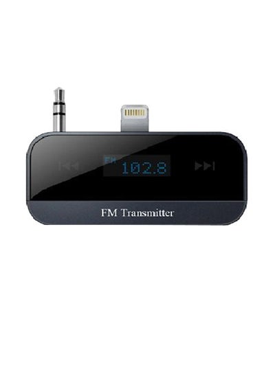 FM Transmitter With Car Charger For Apple iPhone 5/5C/5S Black price in UAE  | Noon UAE | kanbkam