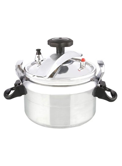 Buy 9 Liter Pressure Cooker Silver/Black in UAE