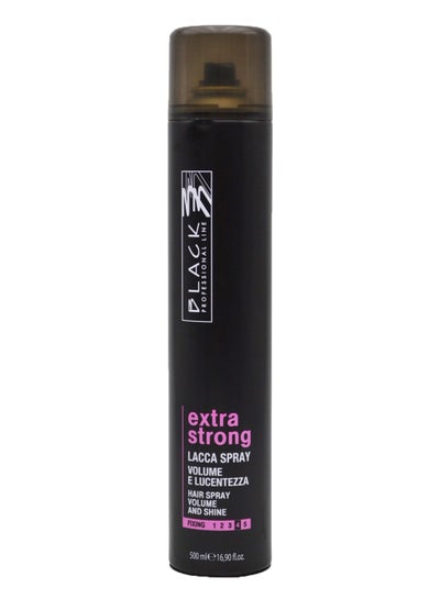 Buy Extra Strong Volume and Shine Hair Spray Clear 500ml in Saudi Arabia