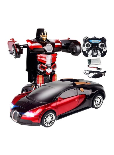 Buy 2-Piece Remote control Deformation Robot Toy Set in Saudi Arabia