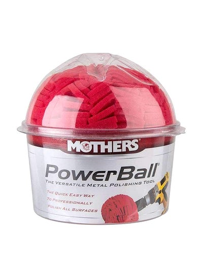 Mothers PowerBall Metal Polishing Tool Red price in UAE, Noon UAE