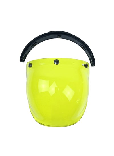 Buy 3-Snap Bubble Wind Shield Visor Helmet in Saudi Arabia