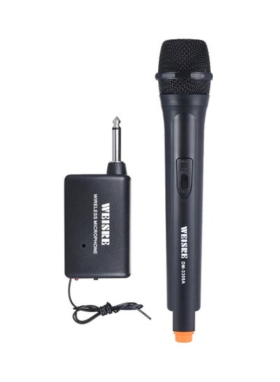 Buy Wireless Unidirectional Dynamic Microphone I2620 Black/Orange in UAE