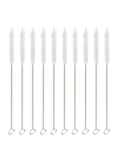 Buy Straw Cleaning Brush Silver 210X5X5 Millimeter in UAE