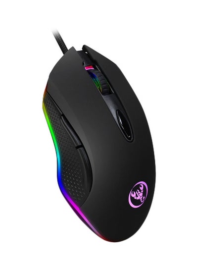 Buy Wired Gaming Optical Mouse Black in UAE