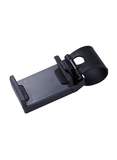 Buy Steering Wheel Clip Universal Car Mount Holder Cradle For Smart Phone Black in Saudi Arabia