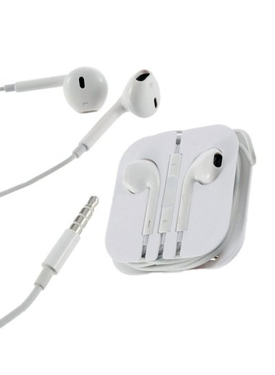 Buy In Ear Earphone For iPhone 5/5S/5C/6/6+ Plus 4/4S With Retina White in Egypt