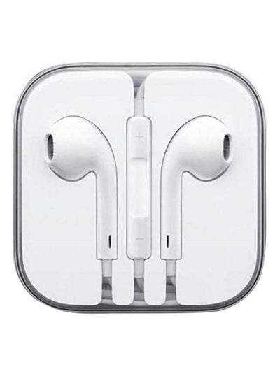 Buy Earphone Headset With Remote Mic For iPhone 6S6Splus66Plus iPadipod White in Saudi Arabia
