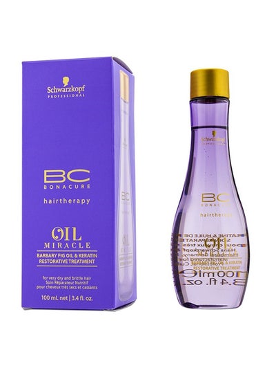 Buy Bonacure Oil Miracle Barbary Fig Oil And Keratin Restorative Treatment in Egypt