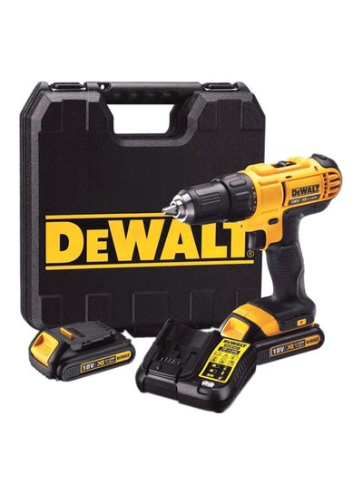 Buy Compact Drill Driver Yellow/Black/Silver 1.9x6.5inch in UAE