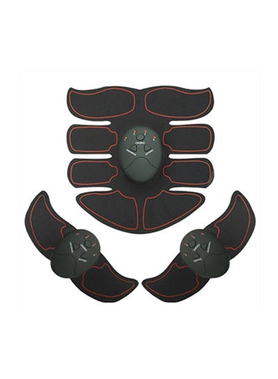 Buy 3-Piece EMS Muscle Trainer Gear Belt in UAE