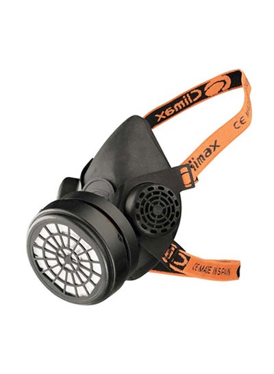 Buy Single Filter Gas Mask Orange/Black in Saudi Arabia