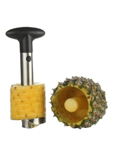 Buy Fruit Pineapple Corer Slicer Peeler Cutter Parer Knife Kitchen Tool Stainless in Saudi Arabia