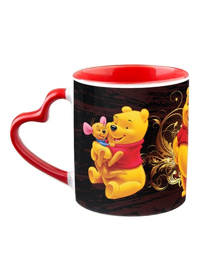 Buy Winnie The Pooh Design Ceramic Coffee Mug Multicolour in UAE