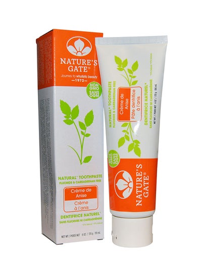 nature's gate anise toothpaste