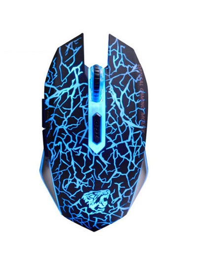 Buy Wireless Gaming Mouse Blue/Black in UAE