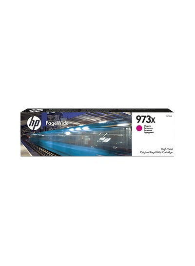 اشتري F6T82AE HP 973X  Ink Cartridge أرجواني في الامارات