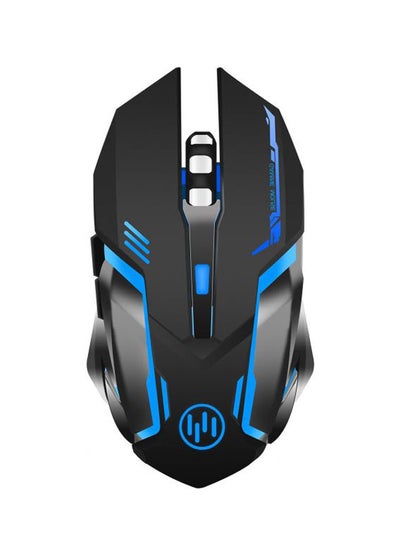 Buy Wireless Gaming Mouse Black/Blue in Egypt