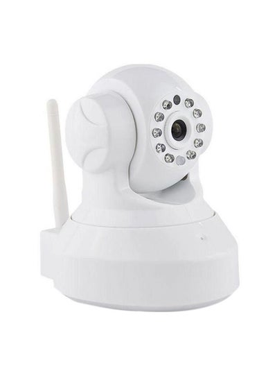 اشتري 720P Wireless Wi-Fi Dome Day Night Vision HD P2P Security Camera أبيض في الامارات