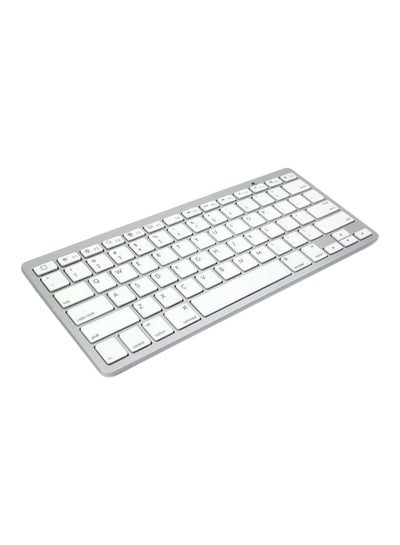 Buy Bluetooth Keyboard For Apple iPhone 5/4s/iPad White in UAE