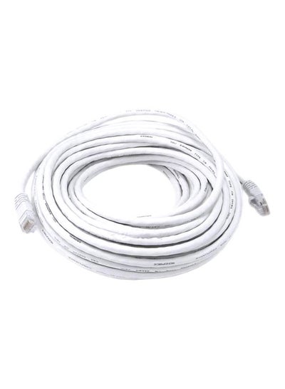 Buy RJ45 Ethernet Network Cable White in Egypt