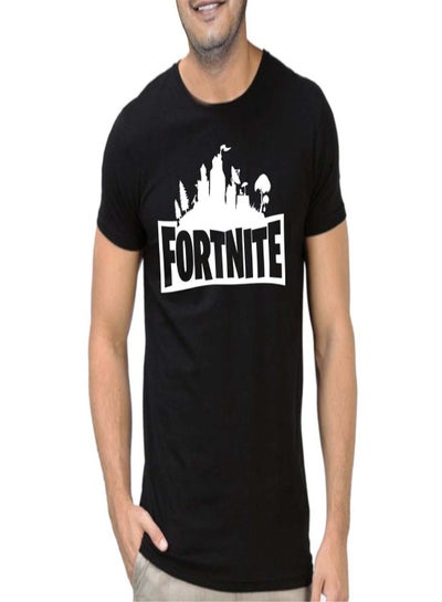 Buy Fortnite Short Sleeve T-shirt Black in Saudi Arabia
