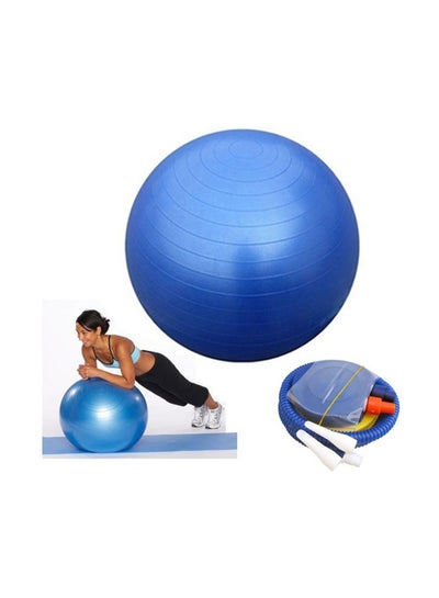 Buy Anti Burst Sports Swiss Yoga Aerobic Body Fitness Ball 65cm in Saudi Arabia