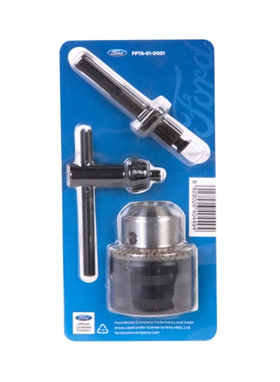 Buy 3-Piece Drill Key Chuck Black in UAE