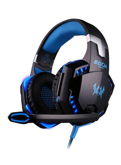 Buy G2000 Stereo Over-Ear Headband Mic Gaming Wired Headset For PS4/PS5/XOne/XSeries/NSwitch/PC in Saudi Arabia