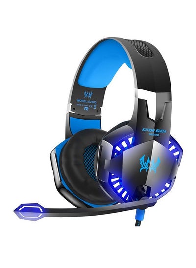 اشتري G2000 Game Wired Headphone With Microphone LED Light في الامارات