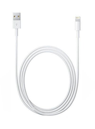 اشتري USB Data Cable Charger Cord أبيض في الامارات