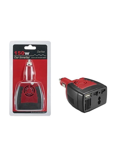 Buy Car Power Inverter Red/Black in Saudi Arabia