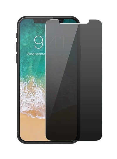 Buy Tempered Glass Screen Protector For Apple iPhone X Clear in UAE