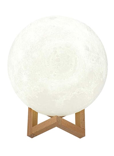 Buy LED Moon Night Lamp White in UAE