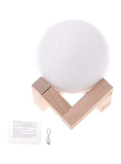 Buy 3D Moon Lamp White in Saudi Arabia