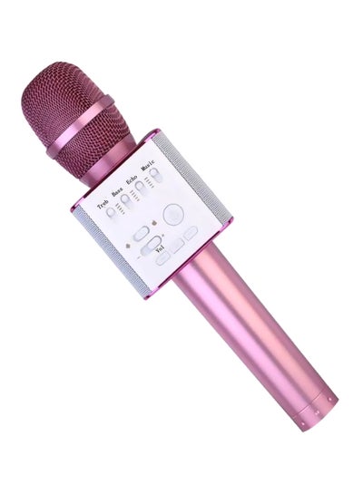 Buy Q9 Wireless Handheld Karaoke Microphone 2.72E+12 Pink in Saudi Arabia