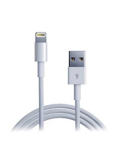 Buy 8 Pin Lightning Charging CableFor iPhone 5 White in Saudi Arabia