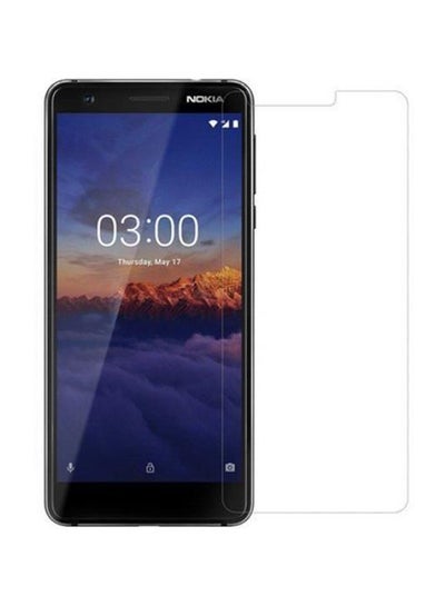 Buy Tempered Glass Screen Protector For Nokia 3.1 Clear in UAE