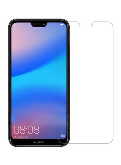 Buy Tempered Glass Screen Protector For Huawei Nova 3e Clear in UAE